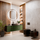 Bateria bidetowa Glamour czarna #2