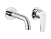 Podtynkowa bateria umywalkowa Dokos chrom