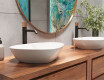 Bateria umywalkowa wysoka Moonlight czarny/rose gold