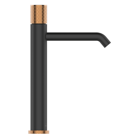 Bateria umywalkowa wysoka Moonlight czarny/rose gold #4