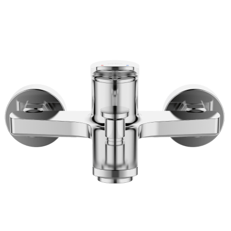 Bateria wannowa Alonia chrom #4