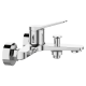 Bateria wannowa Alonia chrom #5