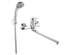 Bateria wannowa  VERSO chrom