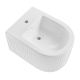 Bidet wiszący ryflowany Glamour #4