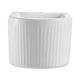 Bidet wiszący ryflowany Glamour #6