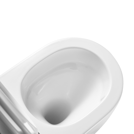 Podwieszana miska WC Korfu z cichym systemem spłukiwania (QFS) i deską wolnooapdającą #3