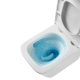 Podwieszania miska WC Malaga z systemem cichego spłukiwania (QFS) i deską wolnoopadającą #6