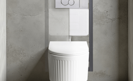 Stelaż podtynkowy do miski wiszącej WC