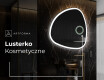 Lustro nieregularne podświetlane dekoracyjne LED J222 #4