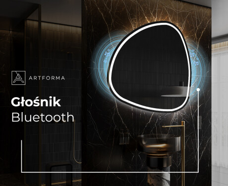 Lustro nieregularne podświetlane dekoracyjne LED J223 #5