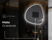 Lustro nieregularne podświetlane dekoracyjne LED J223 #8