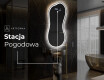 Lustro nieregularne podświetlane dekoracyjne LED K222 #6