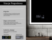Prostokątne Lustro Łazienkowe Podświetlane LED01 #5