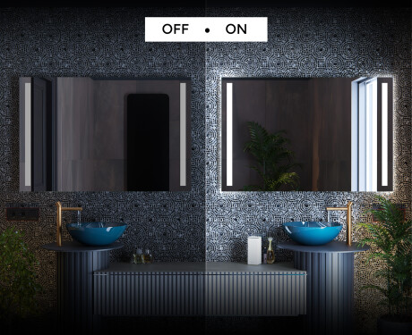 Lustro Łazienkowe Podświetlane LED02 #3