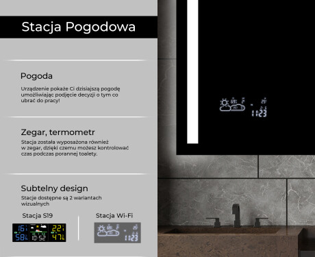 Lustro Łazienkowe Podświetlane LED02 #5