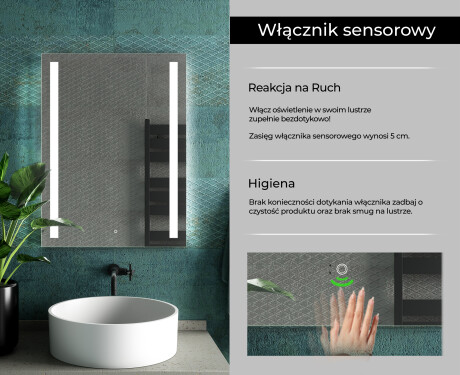 Lustro Łazienkowe Podświetlane LED02 #7