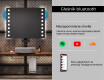Lustro Łazienkowe Podświetlane LED03 #6