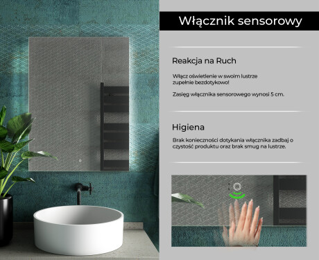 Lustro Łazienkowe Podświetlane LED03 #7