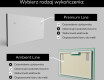 Lustro Łazienkowe Podświetlane LED06 #2
