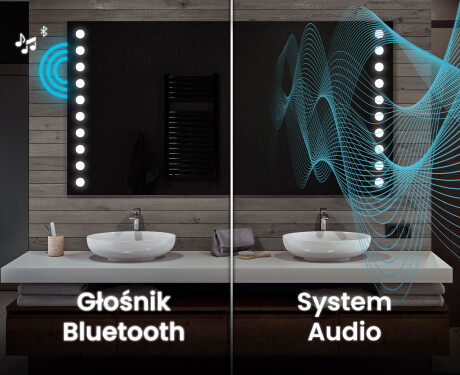 Lustro Łazienkowe Podświetlane LED06 #5