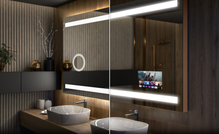 Lustro Łazienkowe Podświetlane LED09