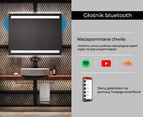 Lustro Łazienkowe Podświetlane LED09 #6