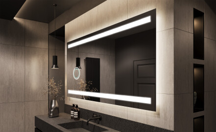 Lustro Łazienkowe Podświetlane LED09
