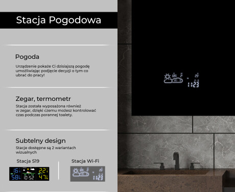 Lustro Łazienkowe Podświetlane LED12 #5