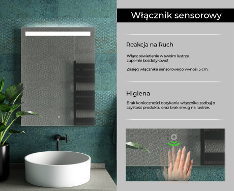 Lustro Łazienkowe Podświetlane LED12 #7