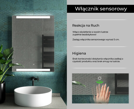 Lustro Łazienkowe Podświetlane LED47 #7