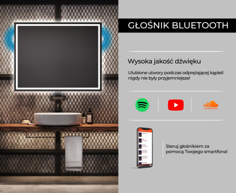 Lustro Łazienkowe Podświetlane LED49 #6