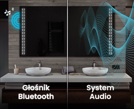 Lustro Łazienkowe Podświetlane LED55 #5