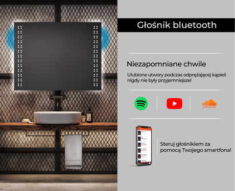 Lustro Łazienkowe Podświetlane LED55 #6