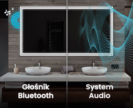 Lustro LED Łazienkowe Podświetlane LED57 #5
