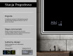 Lustro LED Łazienkowe Podświetlane LED57 #5