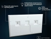 Lustro Łazienkowe z Podświetleniem LED - SlimLine L77 #3