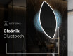 Lustro asymetryczne łazienkowe podświetlane LED L222 #5