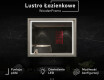 Lustro Łazienkowe LED z Ramą WoodenFrame #2