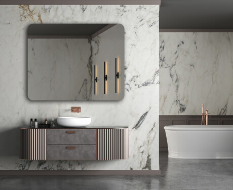 Zaokrąglone Lustro na wymiar L199 #5