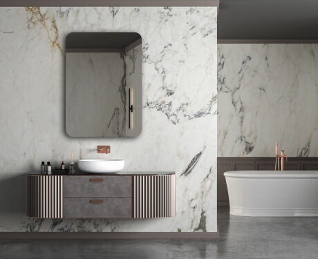 Zaokrąglone pionowe Lustro na wymiar L200 #5