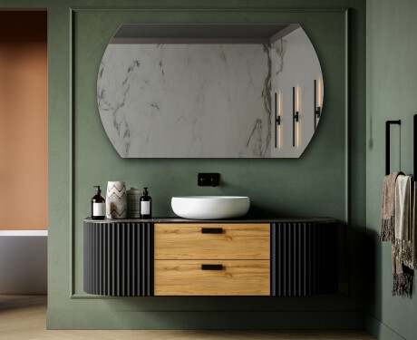 Zaokrąglone Lustro na wymiar L205