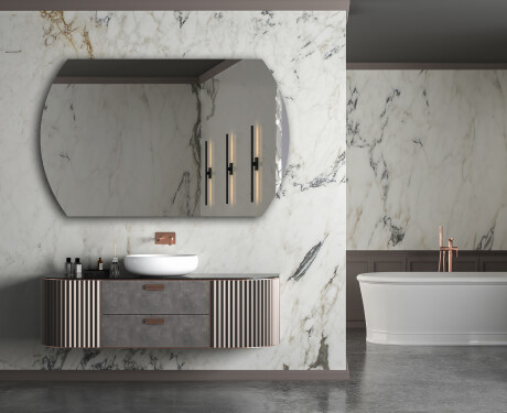 Zaokrąglone Lustro na wymiar L205 #5