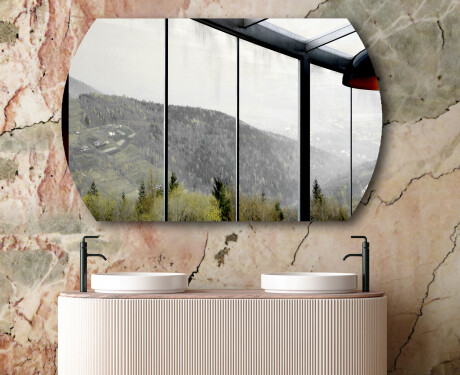 Zaokrąglone Lustro na wymiar L205 #6