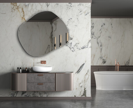 Nieregularne Lustro na wymiar L209 #5