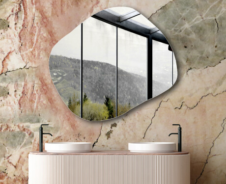 Nieregularne Lustro na wymiar L209 #6