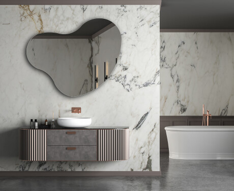 Nieregularne Lustro na wymiar L211 #5