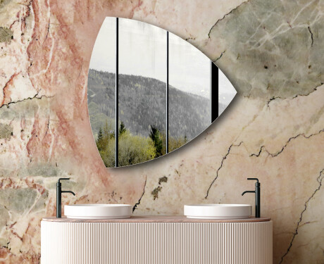 Nieregularne Lustro na wymiar L212 #6