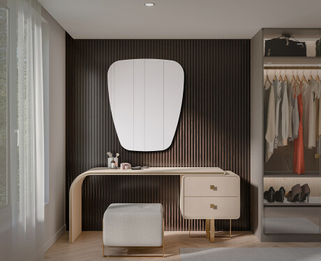 Nieregularne pionowe Lustro na wymiar L213 #2