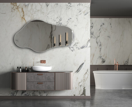 Nieregularne Lustro na wymiar L216 #5