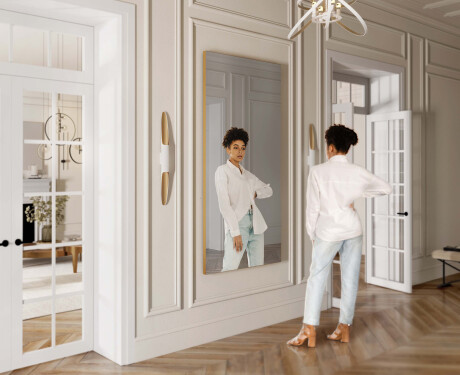 Prostokątne Lustro w ramie na wymiar L197 #7